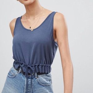 ASOS Design Crop Tank Tie Detail